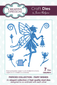 Creative Expressions Jamie Rodgers Pierced Collection - Fairy Wishes