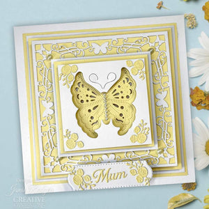 Creative Expressions Jamie Rodgers Wings of Wonder Collection - Butterfly Square Frame