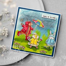 Creative Expressions Jane's Doodles A6 Clear Stamp Set - Dancing In The Rain