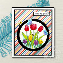 Creative Expressions Jane's Doodles A6 Clear Stamp Set - Tulip & Crocus