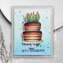Creative Expressions Jane's Doodles A5 Clear Stamp Set - It's Cake O'Clock