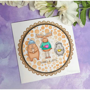 Creative Expressions Jane's Doodles A5 Clear Stamp Set - Warm Hugs