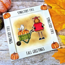 Creative Expressions Jane's Doodles A5 Clear Stamp Set - Apples Pumpkin Spice