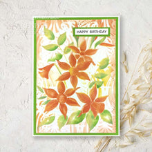 Creative Expressions 3D Embossing Folder Companion Colouring Stencil - Daffodil Dreams
