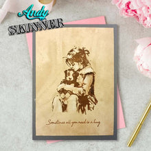 Creative Expressions Andy Skinner Rubber Stamp Set - All You Need is a Hug