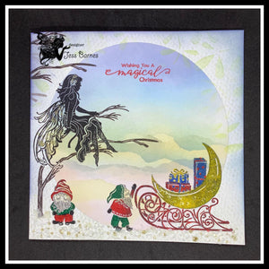 Fairy Hugs Stamps - Festive Branch