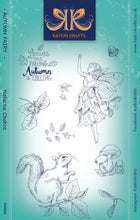 Katkin Krafts A5 Clear Stamp Set - Autumn Fairy