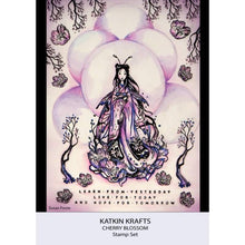 Katkin Krafts A5 Clear Stamp Set - Cherry Blossom