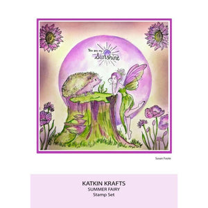 Katkin Krafts A5 Clear Stamp Set - Summer Fairy