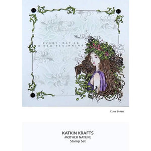 Katkin Krafts A5 Clear Stamp Set - Mother Nature