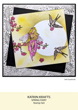 Katkin Krafts A5 Clear Stamp Set - Spring Fairy