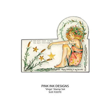 Pink Ink Designs A5 Clear Stamp Set - Astrology Series : Virgo Kindness