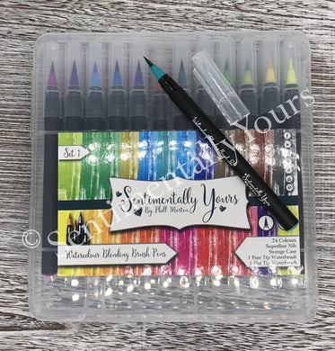 Sentimentally Yours Watercolour Blending Brush Pens - Set 1