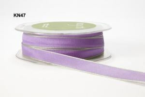 Solid Two Tone Ribbon 3/8" - Lavender 5m