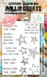 AALL & Create A6 Stamp Set #579 - In the Stars