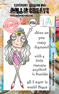 AALL & Create A7 Stamp Set #766 - Pageant Dee