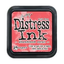 Distress Ink Pad - Abandoned Coral