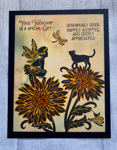 Fairy Hugs Stamps - Becka's Sunflower