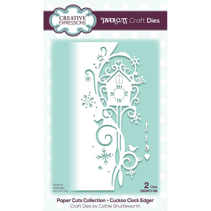 Creative Expressions Paper Cuts Collection - Cuckoo Clock Edger