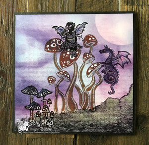 Fairy Hugs Stamps - Rindo