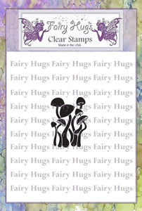 Fairy Hugs Stamps - Mini Dancing Mushrooms