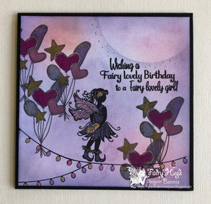 Fairy Hugs Stamps - Balloons