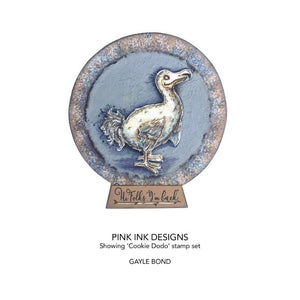 Pink Ink Designs A5 Clear Stamp Set - Cookie Dodo