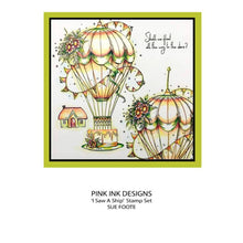 Pink Ink Designs A5 Clear Stamp Set - Mother Goose Series : I Saw A Ship