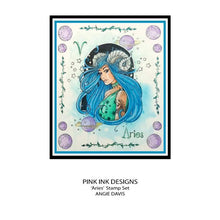 Pink Ink Designs A5 Clear Stamp Set - Astrology Series : Aries Trailblazer