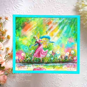 Pink Ink Designs A5 Clear Stamp Set - Mythical Series : Dance With Fairies