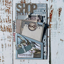 Elizabeth Craft Designs A5 Stamp Set - Travel Journal