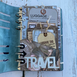 Elizabeth Craft Designs - Planner Essentials - Slanting Library Pocket with Bag