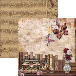 Ciao Bella Book Lovers - 8 x 8 Paper Pad