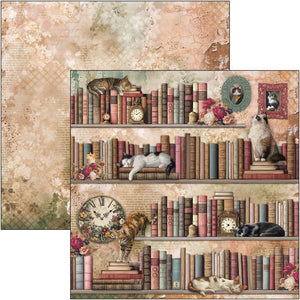 Ciao Bella Book Lovers - 8 x 8 Paper Pad