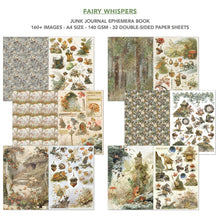Ciao Bella Fairy Whispers A4 Junk Journal Ephemera Book