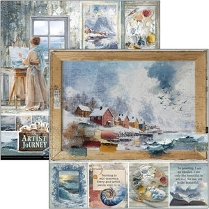 Ciao Bella An Artist Journey - 12 x 12  Paper Pad