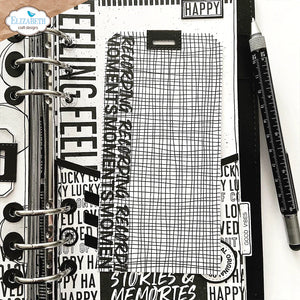 Elizabeth Craft Designs Planner Essentials Dies - Tab 4 with Tags