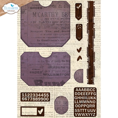 Elizabeth Craft Designs Planner Essentials Dies - The Pockets 2