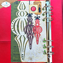 Elizabeth Craft Designs Planner Essentials Dies - Christmas Bauble Page