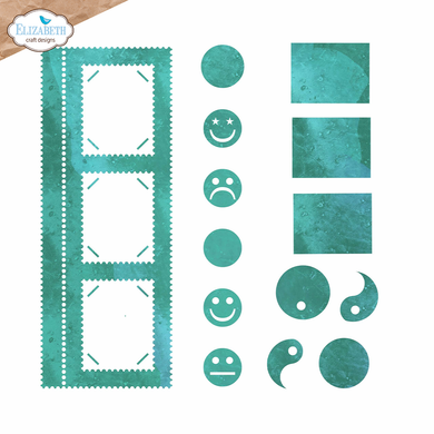 Elizabeth Craft Designs - Planner Essentials - Stamp Photo Frame Overlay