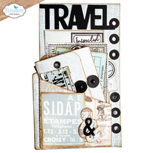 Elizabeth Craft Designs - Planner Essentials - Slanting Library Pocket with Bag