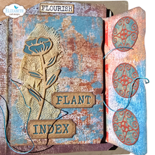 Elizabeth Craft Designs Art Journal Specials - Plant Index Folder