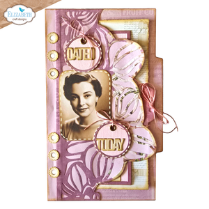 Elizabeth Craft Designs - Planner Essentials - Borderpage with Flowers