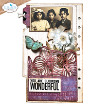 Elizabeth Craft Designs - Planner Essentials - Pocket With Flowers