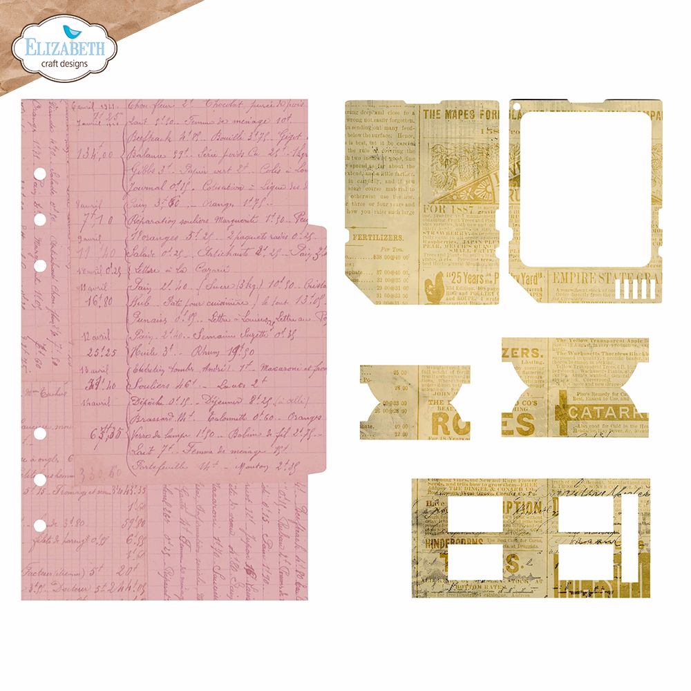 Elizabeth Craft Designs - Planner Essentials - Page with Large Tab 2