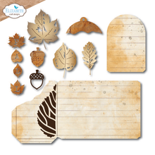 Elizabeth Craft Designs - Art Journal Specials : Fall Leaves