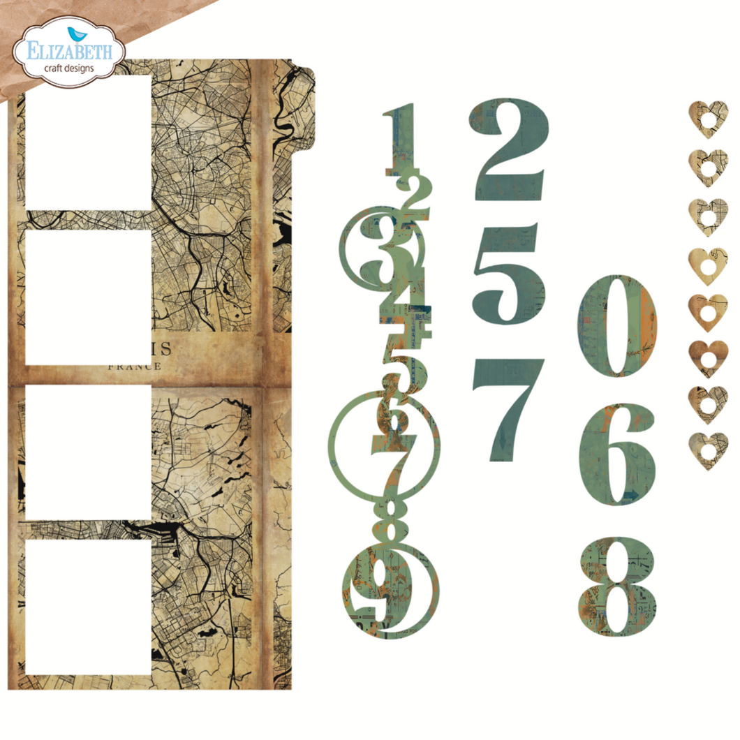 Elizabeth Craft Designs - Planner Essentials - Window Overlay 2