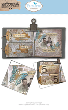 Elizabeth Craft Designs - Art Journal Specials : Split Tag Pocket Page