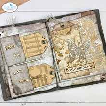Elizabeth Craft Designs - Art Journal Specials : Split Tag Pocket Page