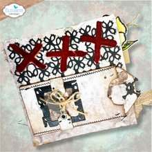 Elizabeth Craft Designs - Art Journal Specials : Split Tag Pocket Page